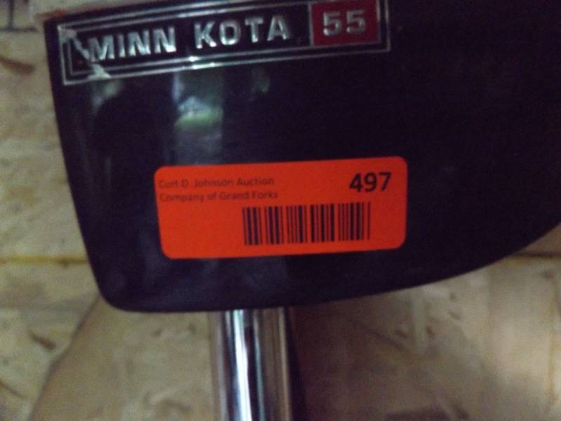 Trolling motor with marine battery