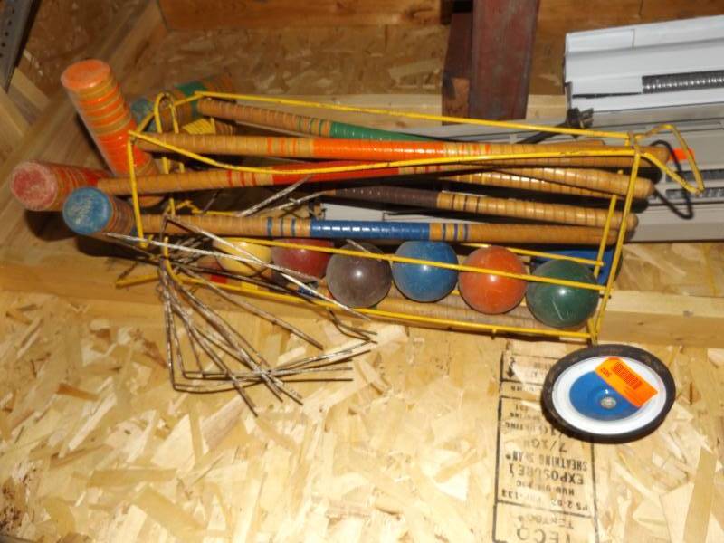 Croquet set