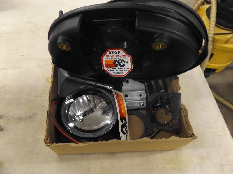 Harley Davidson Lifetime Air Filter, Cycle Parts, Truck-Lite Headlamp