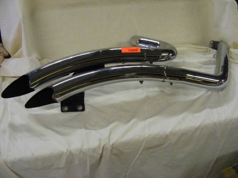 Vance and Hines Motorcycle Exhaust Pipes