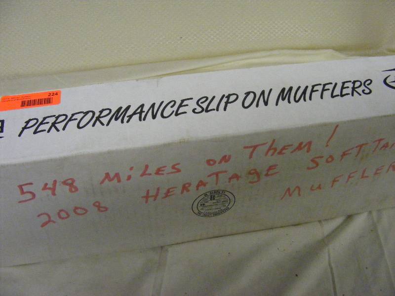 Harley Davidson Performance Slip On Mufflers