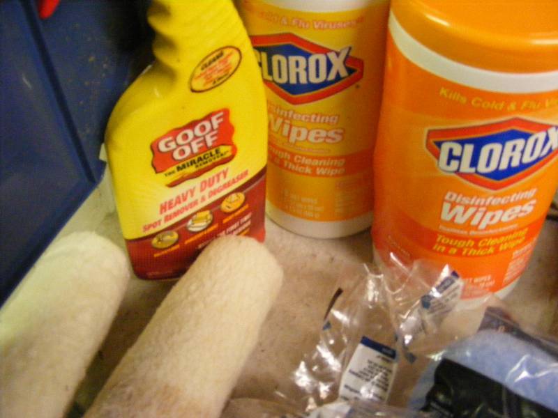 Painting Tools, Cleaner, Sander, Drywall Tools, Light Bulbs, Contractor Bags, Tape Measure