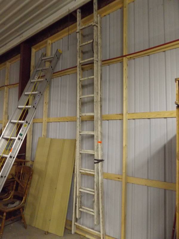Wood Extension Ladder