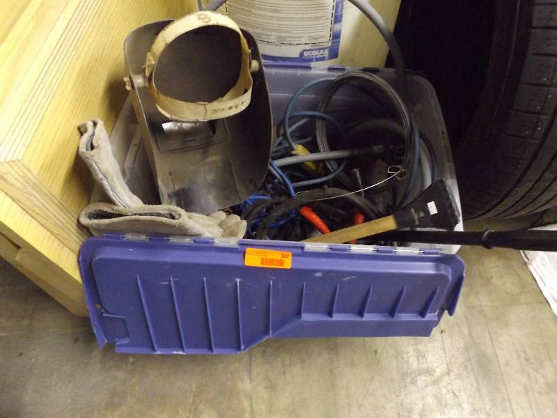 Tub of Welding Items