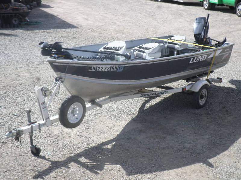 lot 1 image: 1995 Lund Adventure Series 16 Rebe...