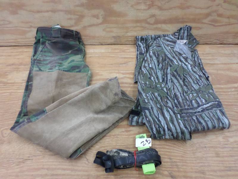 lot 25 image: Lot Of (1) Gun Sling, (1) Pair Of C...