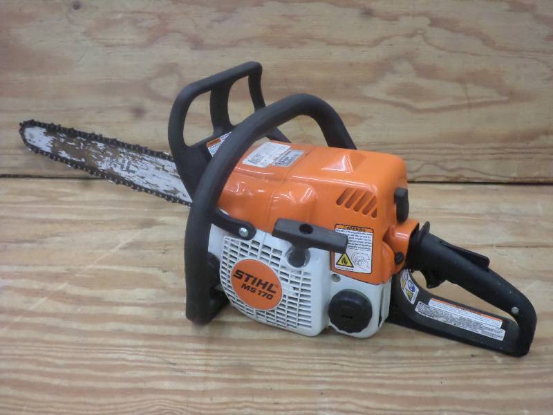 lot 26 image: Stihl MS170 Chainsaw, Runs & Operat...