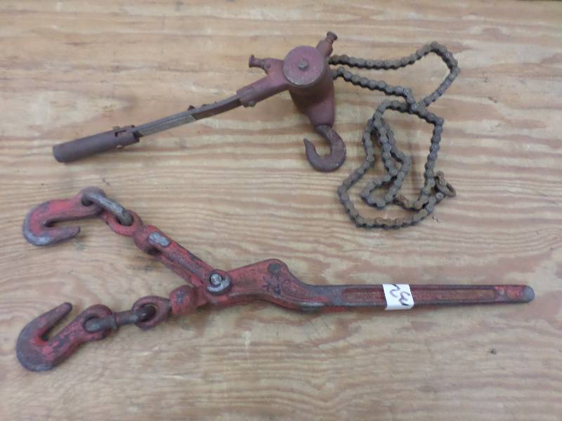 lot 32 image: (1) Chain Binder & (1) Mighty Midge...