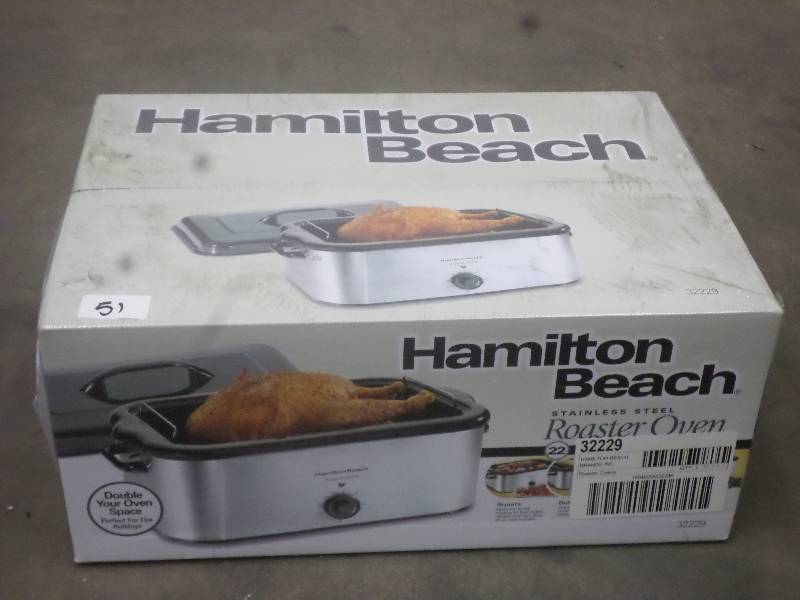 lot 51 image: New Hamilton Beach Stainless Steel ...