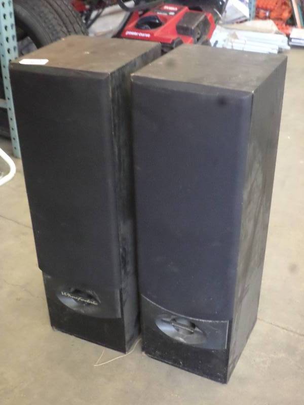 lot 67 image: (2) Used Wharfedale Stereo Speakers...