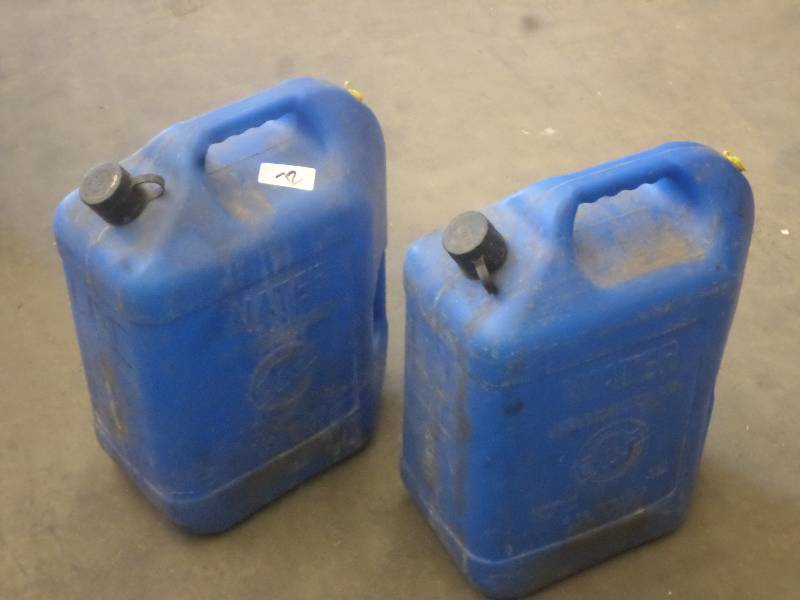 lot 72 image: (2) 5-Gallon Water Jugs ...