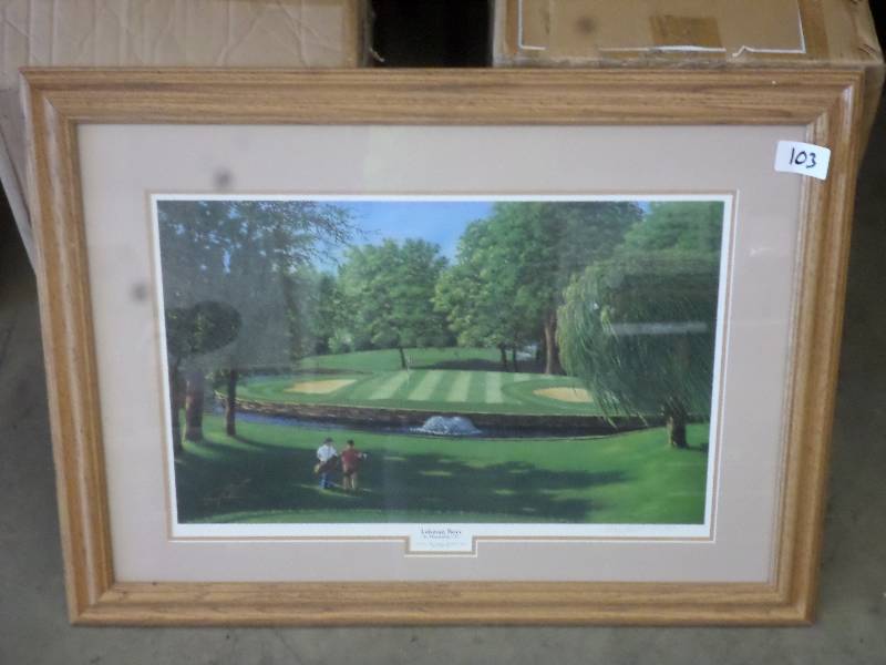 lot 103 image: Lehman Boys At Alexandria C.C. Go...