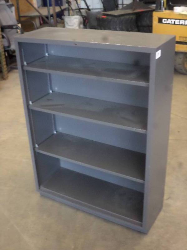 lot 119 image: Adjustable 4-Level Steel Shelf ...