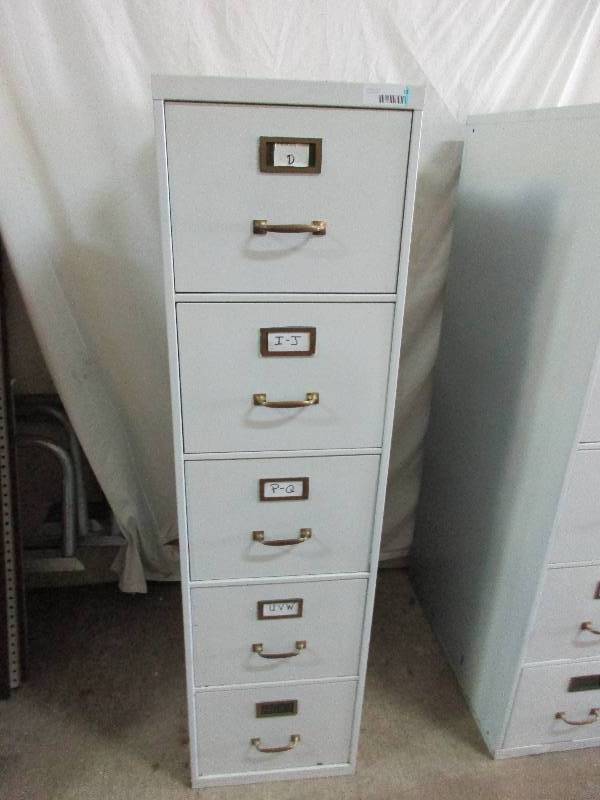 5 Drawer file cabinet