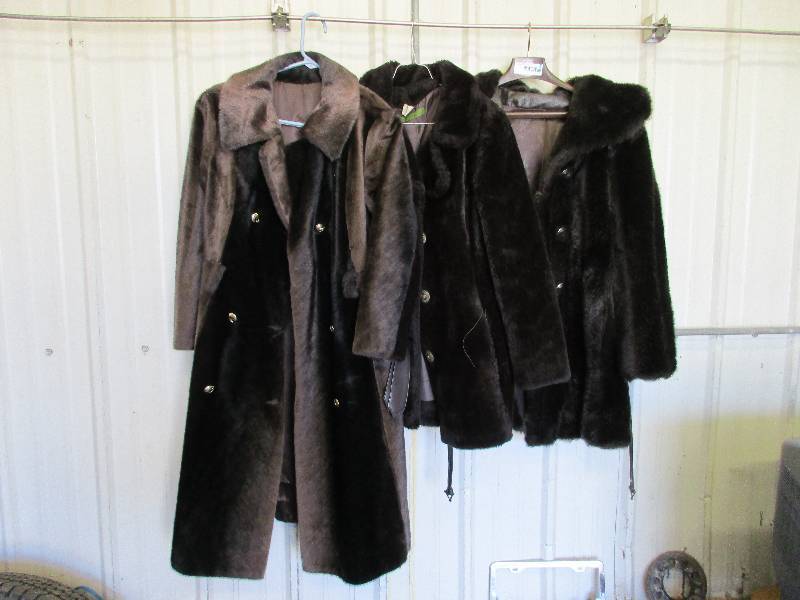 3 fur coats