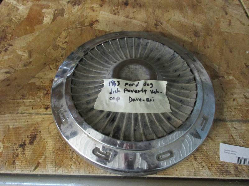 63 Ford Hubcap