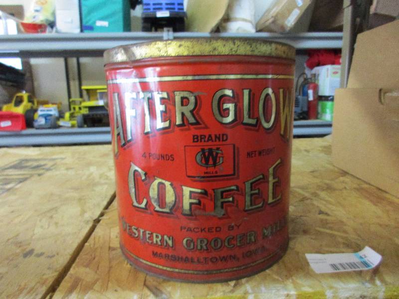 Coffee tin