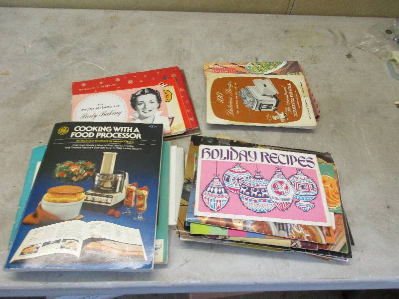 Vintage cookbooks