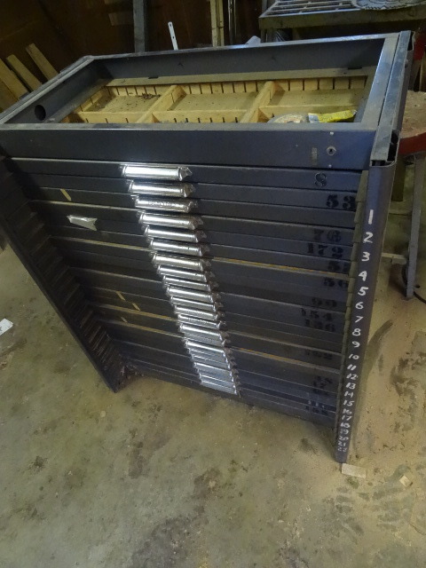 Typesetter Cabinet
