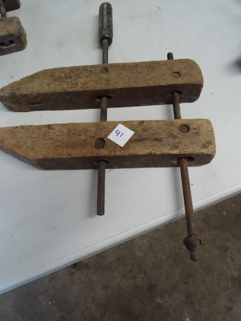 Vintage Wood Clamp
