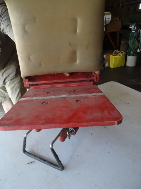Homemade Boat Seat