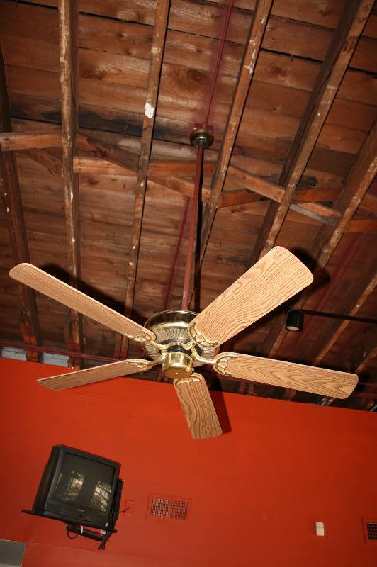 Brass Finish Fan