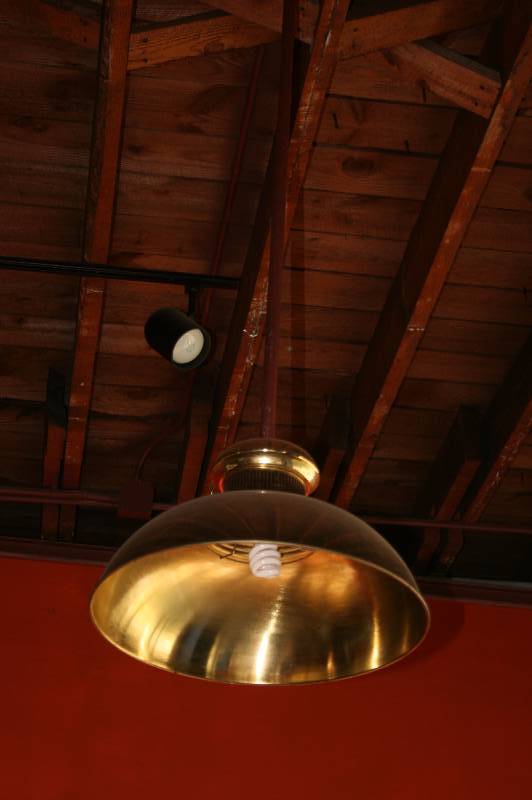 Brass Finish Light fixture