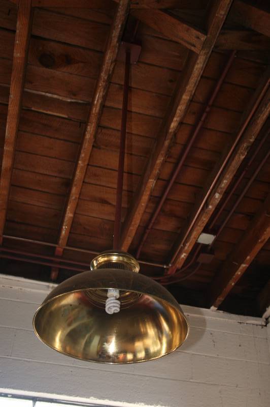 Brass Finish Light fixture