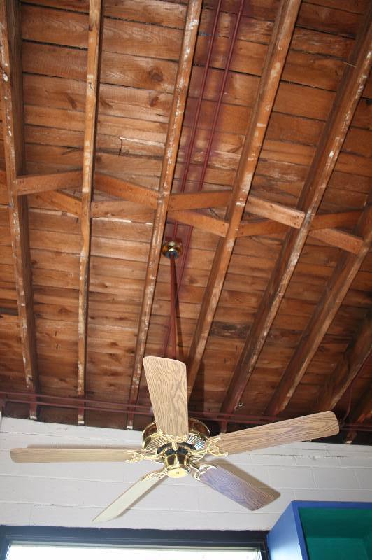 Brass Finish Fan