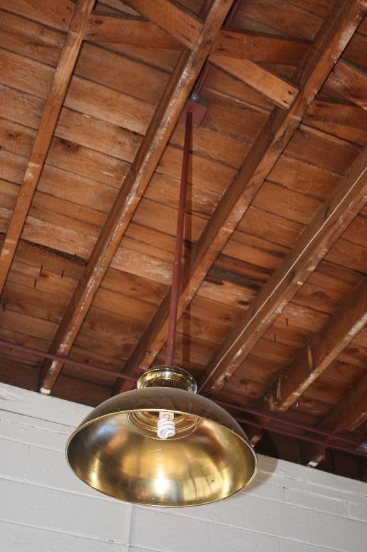 Brass Finish Light fixture