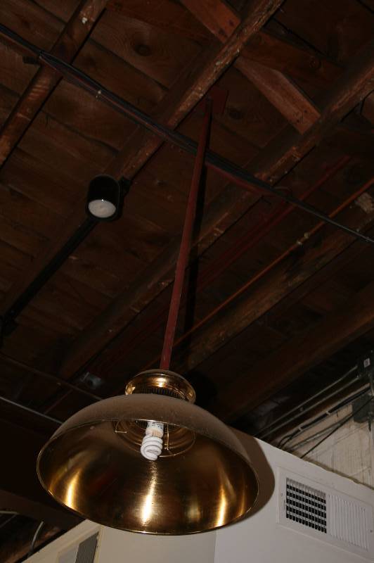 Brass Finish Light fixture