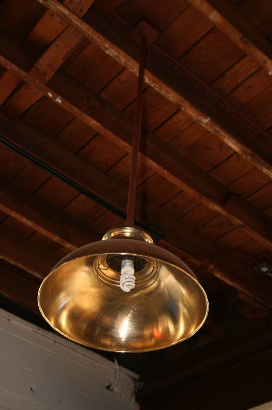 Brass Finish Light fixture