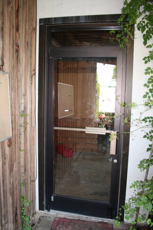 Glass Exterior Door