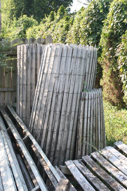 Snow fencing