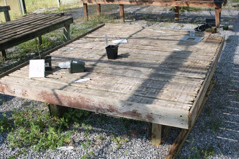 Wood display Table