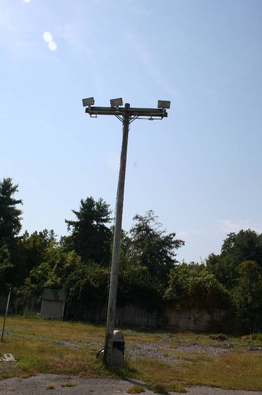 Outdoor light pole