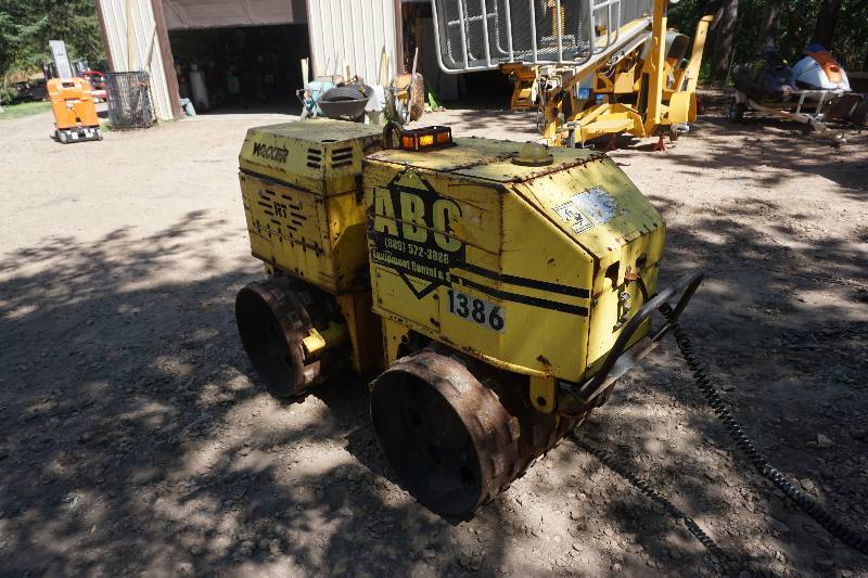 2003 Wacker Model RT 820 Diesel Powerd Vibratory Trench Compactor