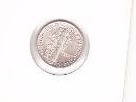 1941 S High Grade Mercury Dime with Die Crack by the T