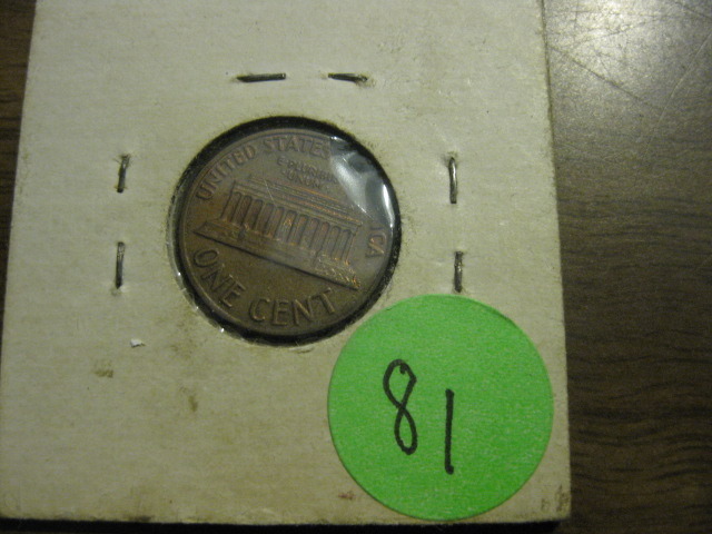 1970 Error Clipped Penny