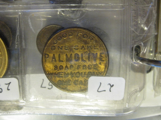 Antique Palmolive Soap Token