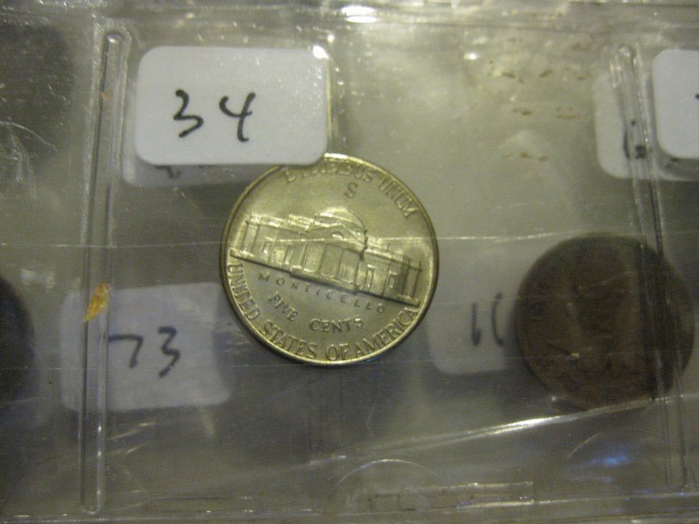 Brilliant Uncirculated 1943 S Silver War Nickel