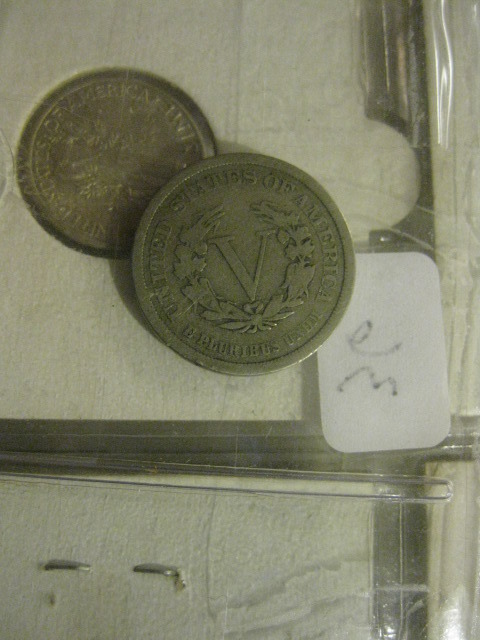 1883 NO CENTS V- Nickel