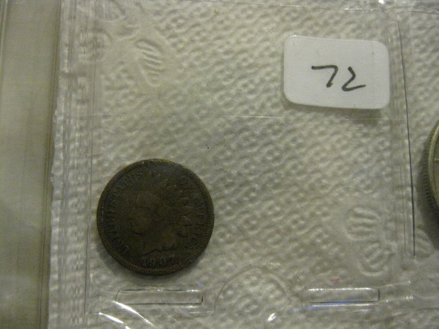 1907 Full LIBERTY Indian Head Penny
