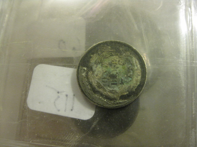 1875 High Grade Seated Liberty Dime used in jewelry