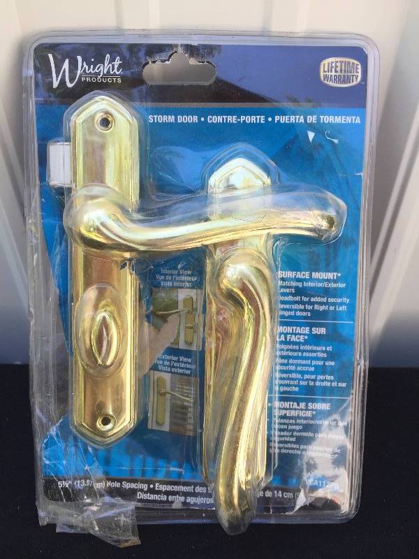 lot 30 image: Wright - Storm Door Kit