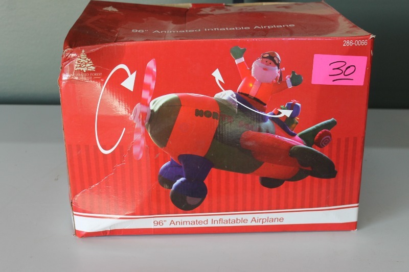 lot 30 image: NEW Inflatable Santa