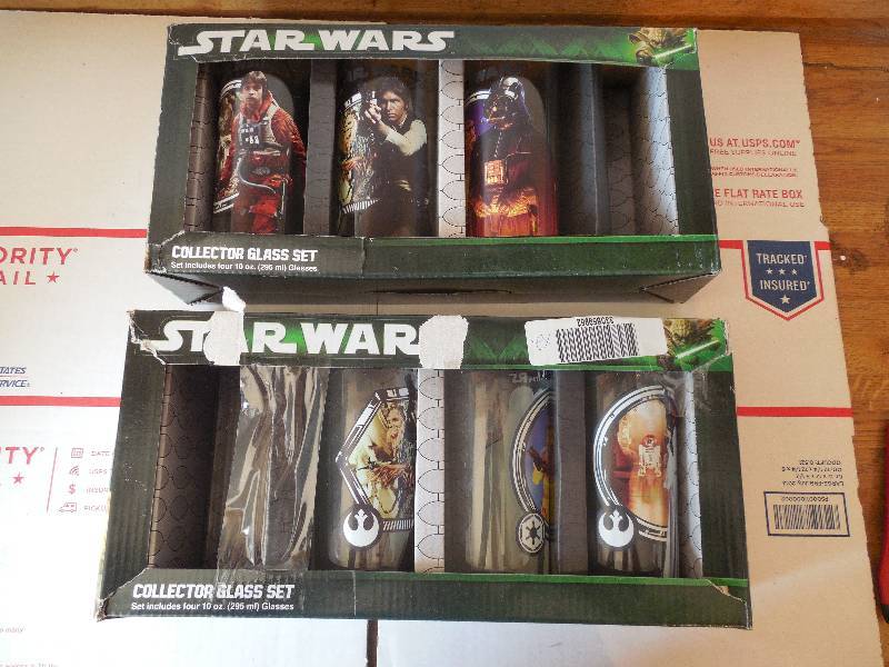 lot 19 image: Star Wars Collector Glass Set