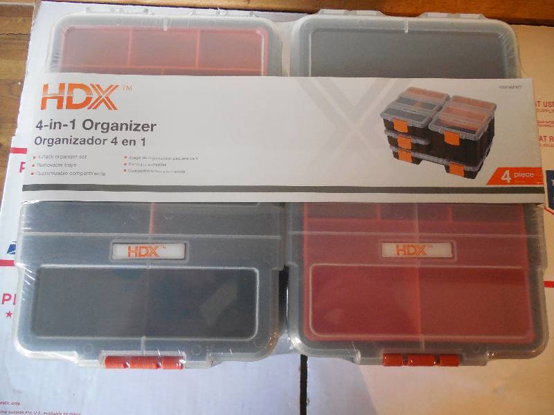 lot 43 image: HDX 4 In 1 Organizer Set