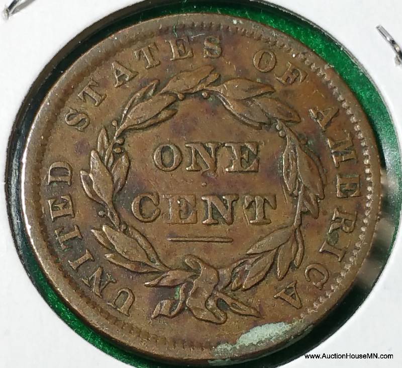 1837 Liberty Mod Matron Head Large Cent - Head of 1838