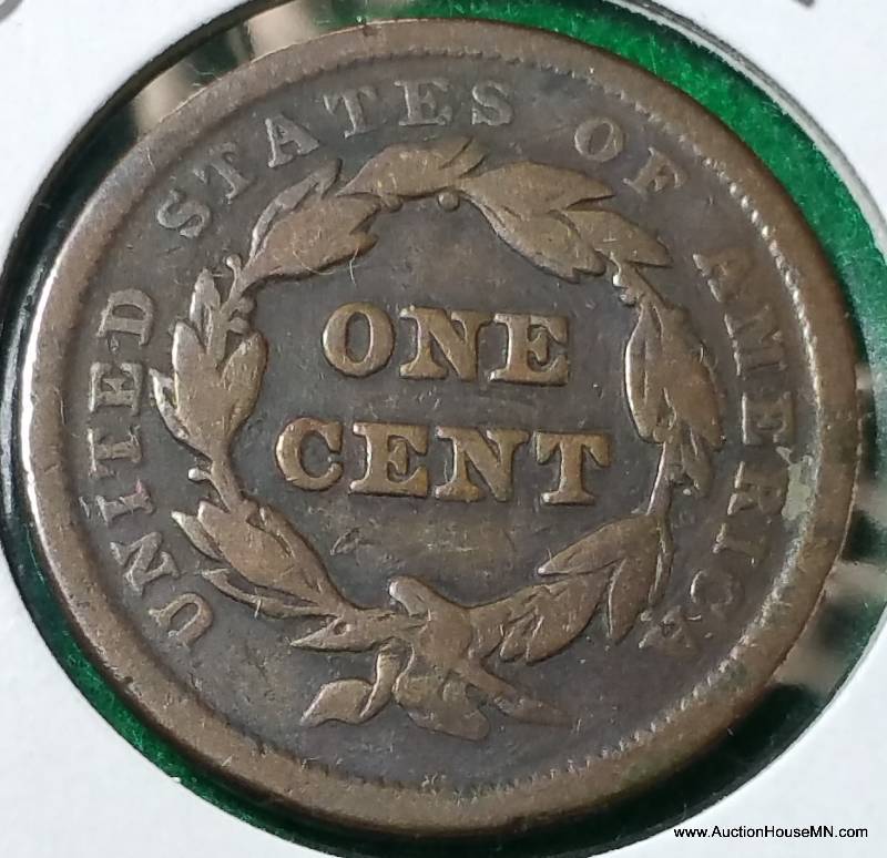 1841 Liberty Mod Matron Head Large Cent - Small Date